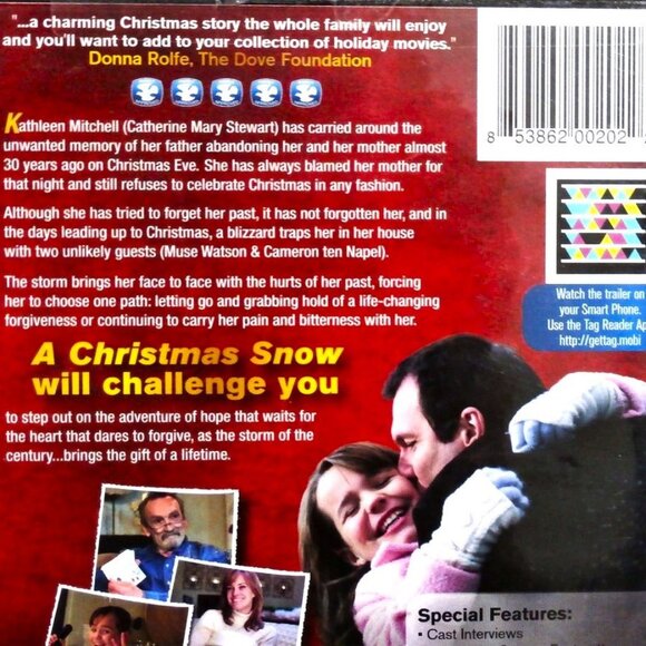 A CHRISTMAS SNOW DVD Muse Watson, Catherine Mary Stewart, Cameron Ten Napel - Picture 3 of 5